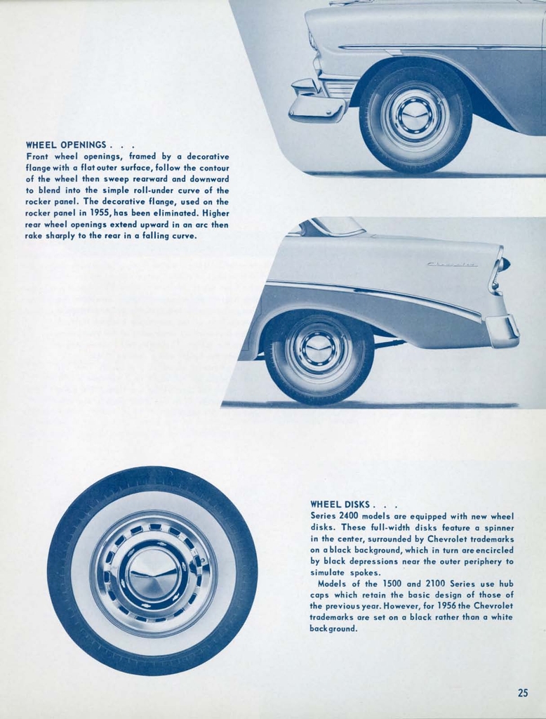 1956 Chevrolet Engineering Features Brochure Page 61